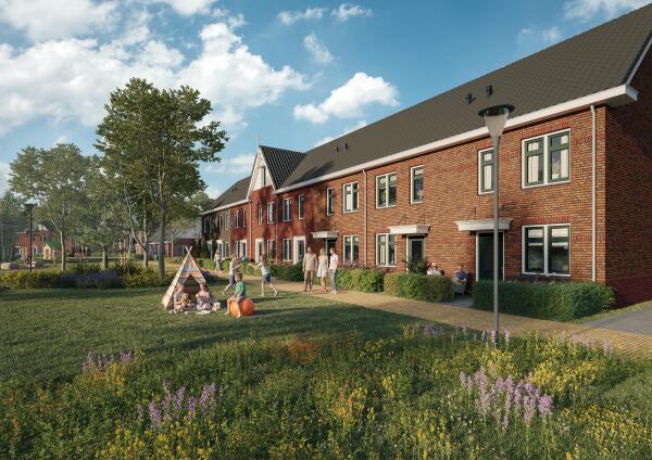 Afbeelding Torensteepolder: 'De Kreek' -  de woningen
