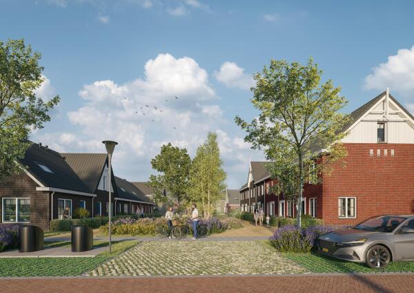 Afbeelding Torensteepolder: 'De Kreek' -  de woningen