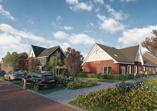 Afbeelding Torensteepolder: 'De Kreek' -  de woningen