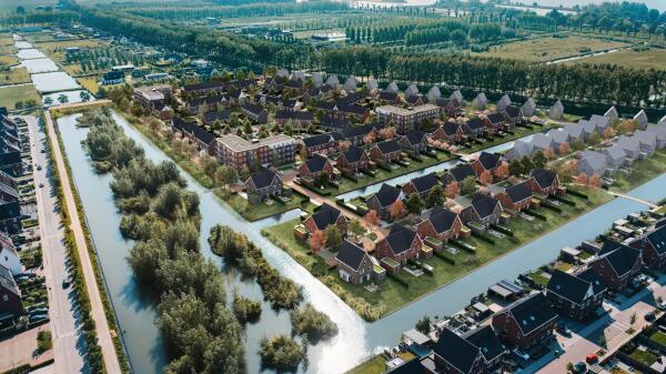 Hoofdafbeelding Torensteepolder: 'De Kreek' -  de woningen