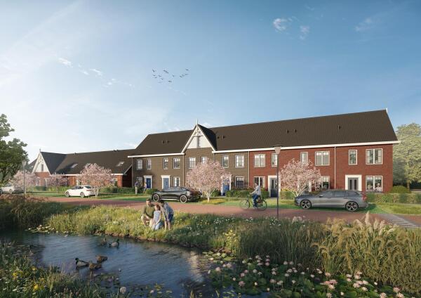 Afbeelding Torensteepolder: 'De Kreek' -  de woningen