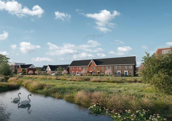 Afbeelding Torensteepolder: 'De Kreek' -  de woningen