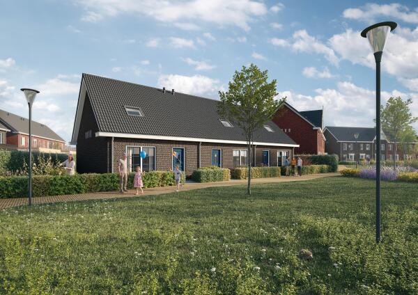 Afbeelding Torensteepolder: 'De Kreek' -  de woningen