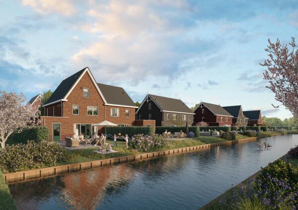 Afbeelding Torensteepolder: 'De Kreek' -  de woningen