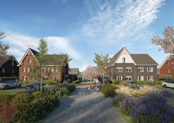 Afbeelding Torensteepolder: 'De Kreek' -  de woningen