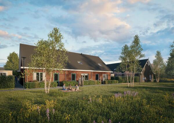 Afbeelding Torensteepolder: 'De Kreek' -  de woningen