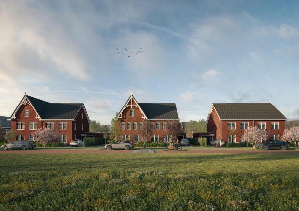 Afbeelding Torensteepolder: 'De Kreek' -  de woningen