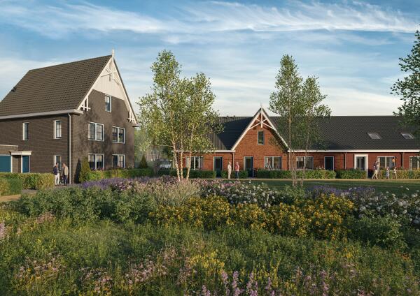 Afbeelding Torensteepolder: 'De Kreek' -  de woningen