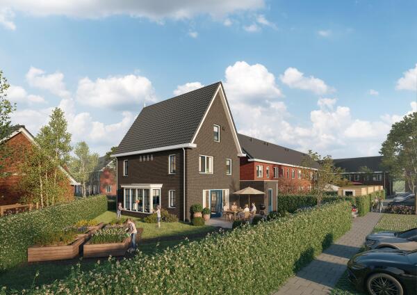 Afbeelding Torensteepolder: 'De Kreek' -  de woningen