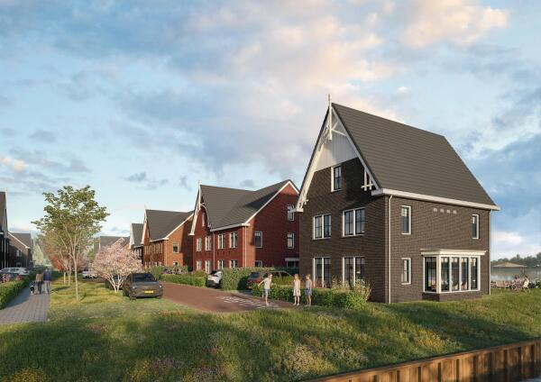 Afbeelding Torensteepolder: 'De Kreek' -  de woningen