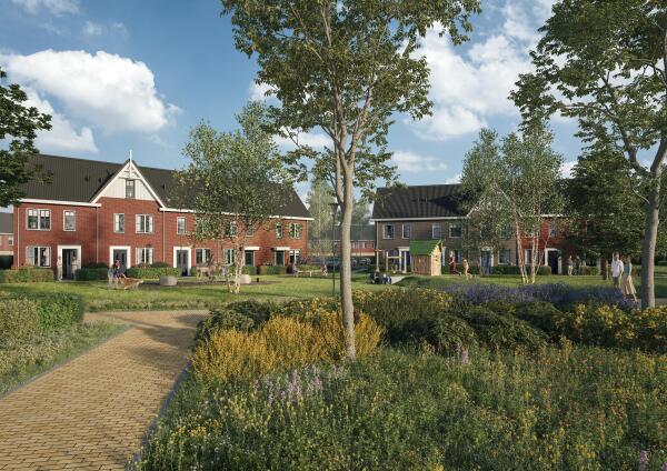 Afbeelding Torensteepolder: 'De Kreek' -  de woningen
