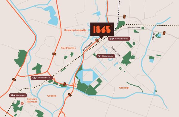 Afbeelding 1865 - Stationskwartier