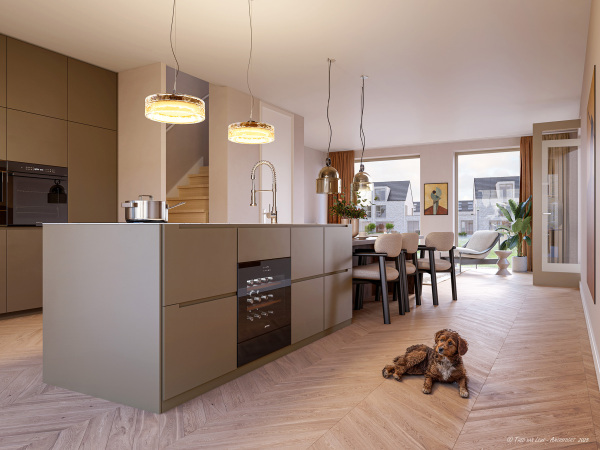 Nieuwbouw Houten Hofpark Fase1 Interieur Bnr52 Keuken def 2048X1536