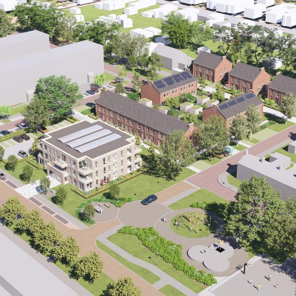 Nieuwbouwproject acht36 in Hoogezand