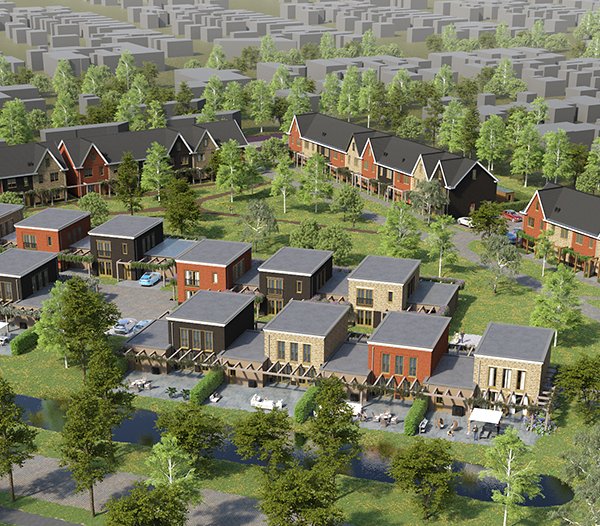 Nieuwbouwproject Nij Wenwille in Drachten