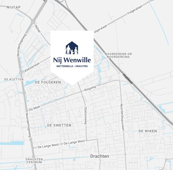 Nieuwbouwproject Nij Wenwille in Drachten