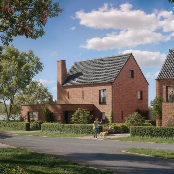 Nieuwbouwproject Op de Roeibaan in Meerstad