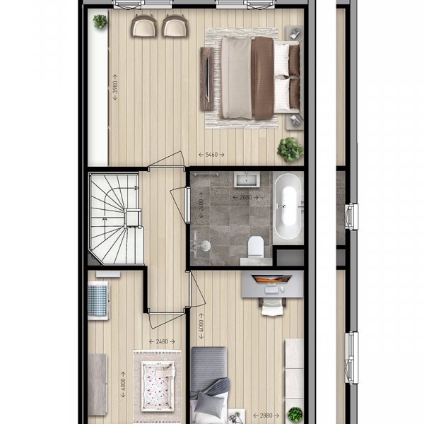 Hemelrijk - Twee-onder-één-kapwoning Langskap, bouwnummer 62