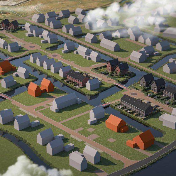 Type Fivel | vrijstaande woning met geschakelde berging, bouwnummer 1