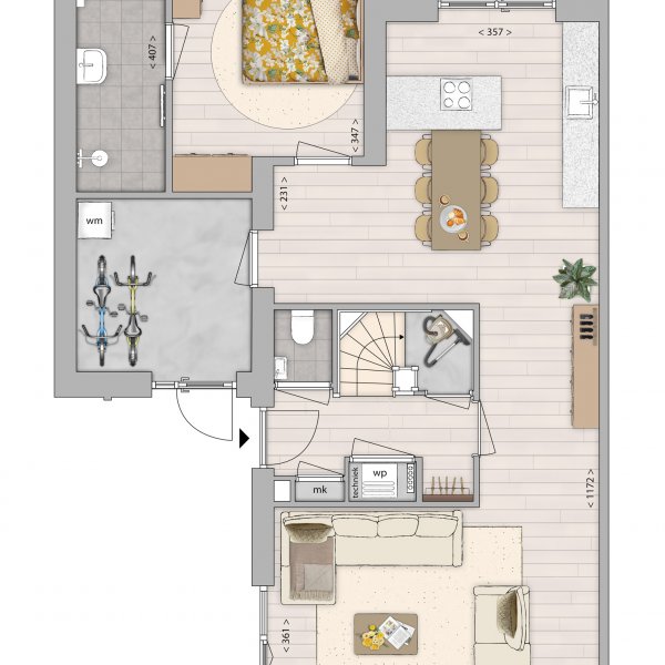 Levensloopwoning, bouwnummer 9