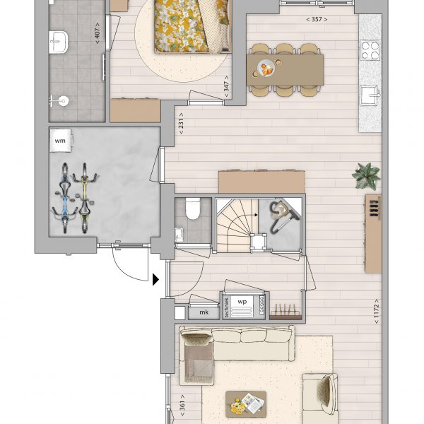 Levensloopwoning, bouwnummer 9