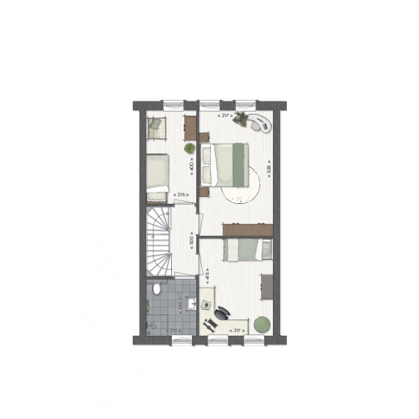 Oeverkruid (tussenwoning), bouwnummer 2