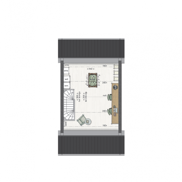 Oeverkruid (tussenwoning), bouwnummer 2