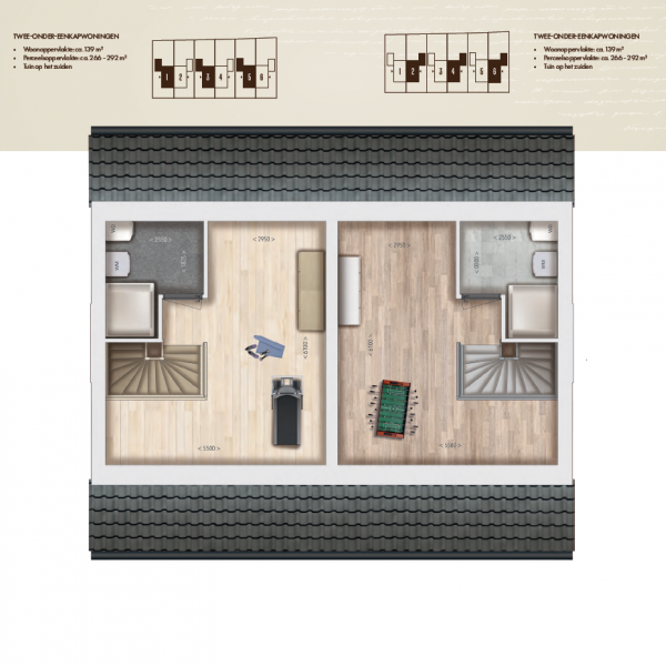 Twee-onder-een-kapwoningen, bouwnummer 5