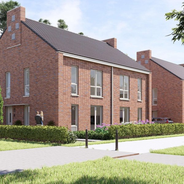 Twee-onder-een-kapwoningen, bouwnummer 1