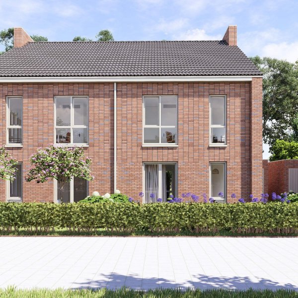 Twee-onder-een-kapwoningen, bouwnummer 1
