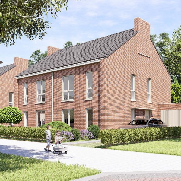 Twee-onder-een-kapwoningen, bouwnummer 1