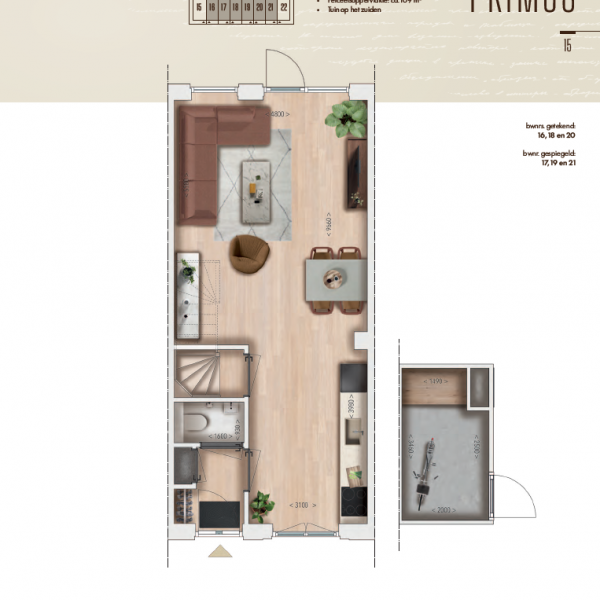 Tussenwoningen, bouwnummer 20