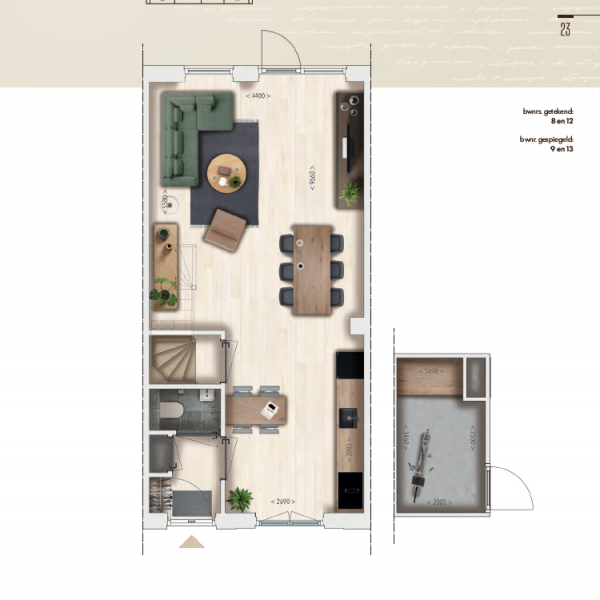 Tussenwoningen, bouwnummer 12