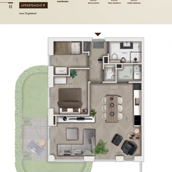 Appartementen, bouwnummer 23