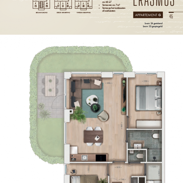Appartementen, bouwnummer 24
