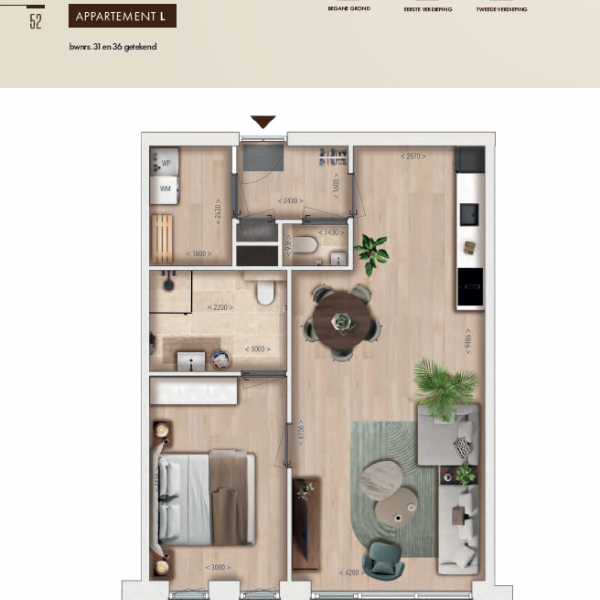 Appartementen, bouwnummer 31