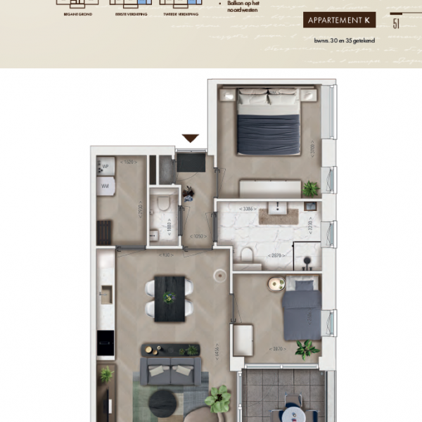 Appartementen, bouwnummer 35