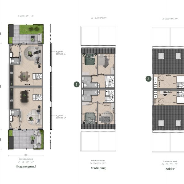 Rug-aan-rug woningen, bouwnummer 9