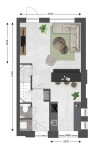 Singelwoning hoek begane grond