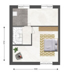 Entreewoning eerste verdieping