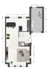 Parkvilla begane grond