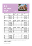 Prijslijst De Florijn Emmen 18-09-2025
