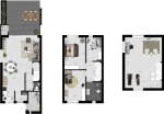 P2025011 Plattegrond tussenwoning blok P BN 50 PNG