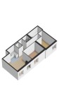 Plattegrond type B 3D